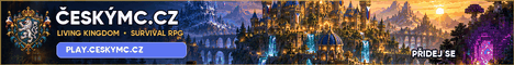 ČeskýMC.cz – animovaný server banner